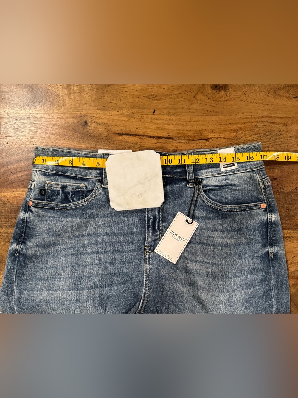Judy Blue High Waist Cuffed Bermuda Shorts - 1XL - NWT - Picture 7 of 8